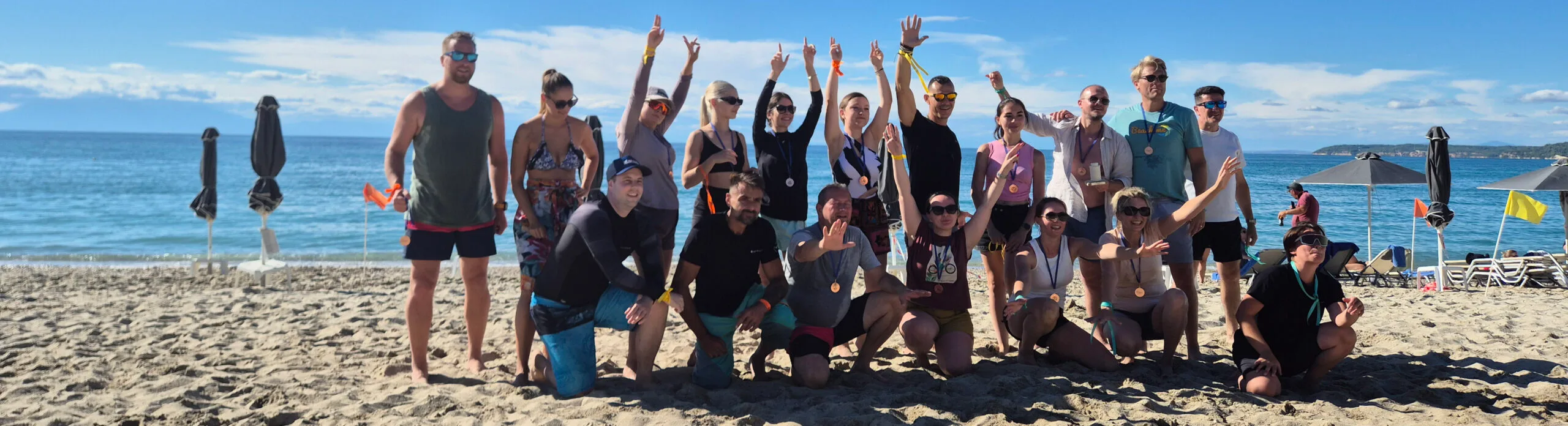 Outdoor team-building games